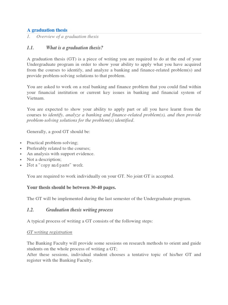 example of graduation thesis