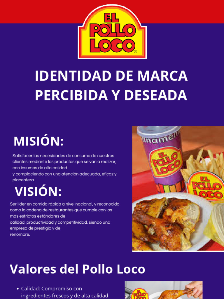 Brechas en la Identidad de Marca del Pollo Loco | PDF | Marca ...