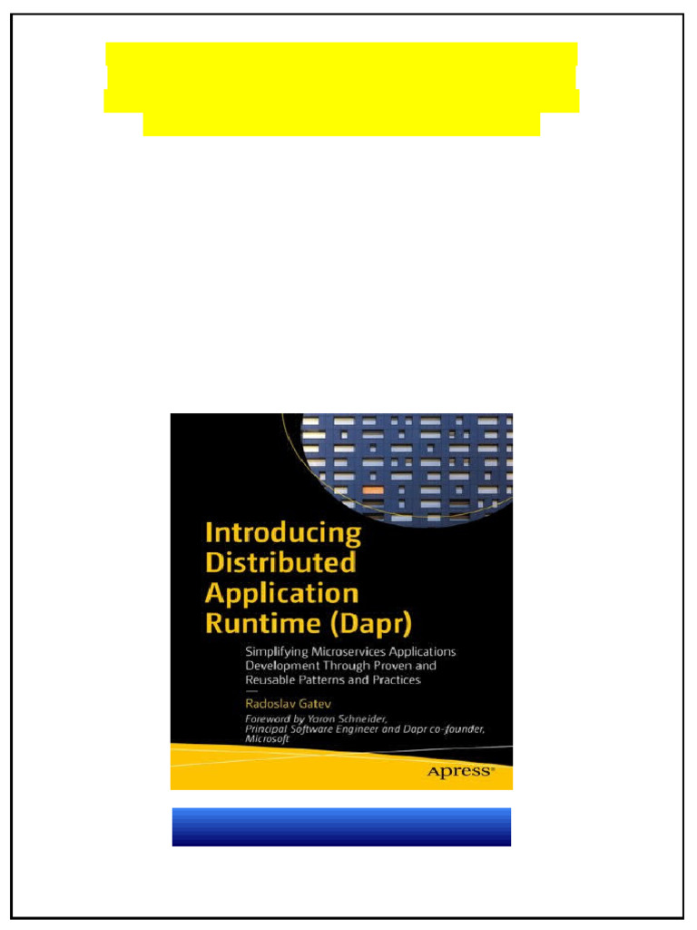 Introducing Distributed Application Runtime (DAPR) : Simplifying ...
