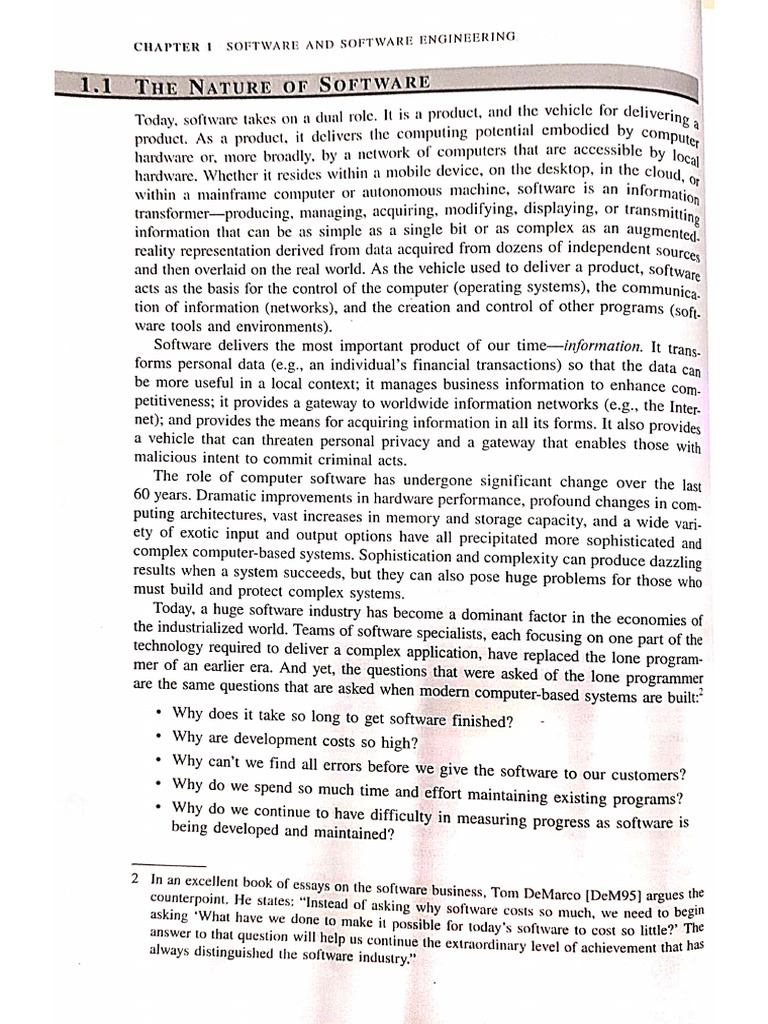 Software Engineering CAT 1 Portion | PDF