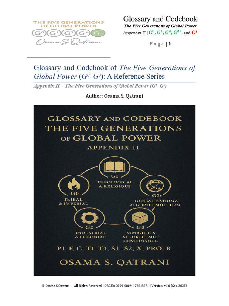 Five Generations of Global Power Explained | PDF | Artificial ...