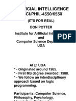 Artificial Intelligence CSCI/PHIL-4550/6550