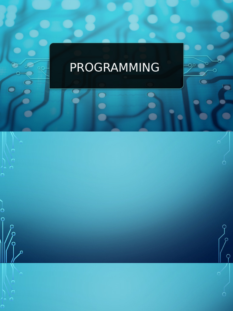 Programming | PDF