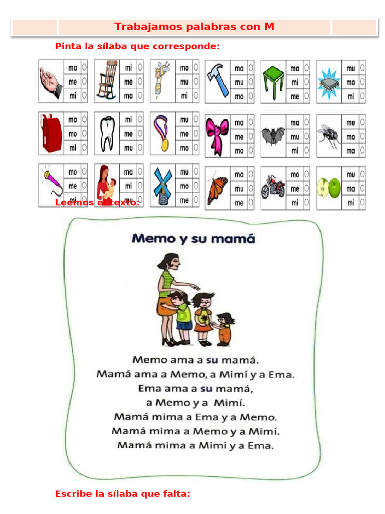 Ficha de La M | PDF
