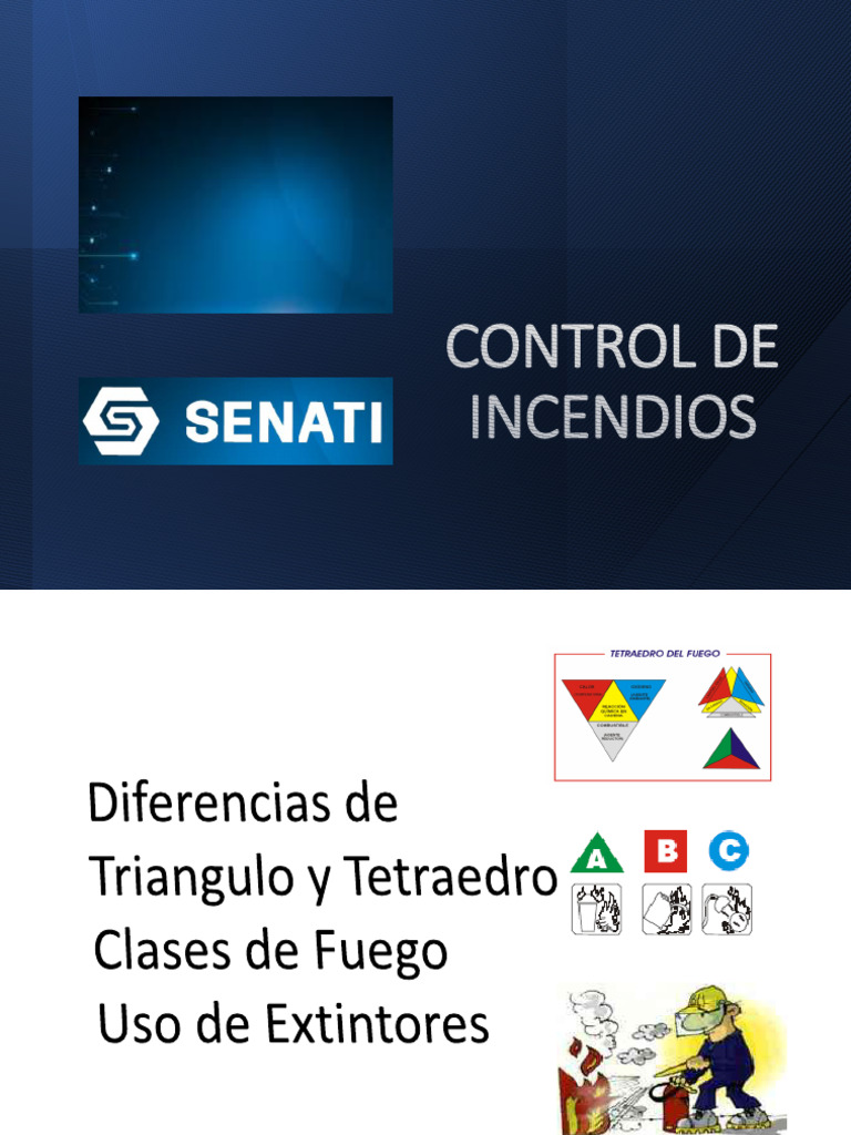 Control de Incendios: Combustión y Extintores | PDF | Combustión ...