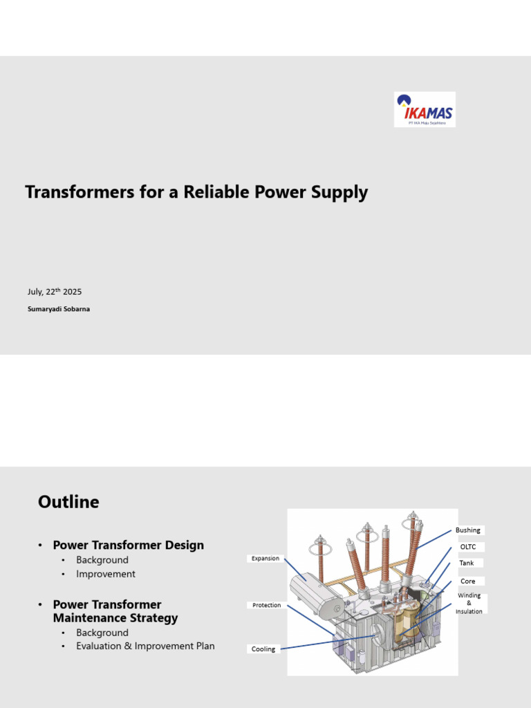 Power Transformer Reliability Strategies | PDF | Transformer ...