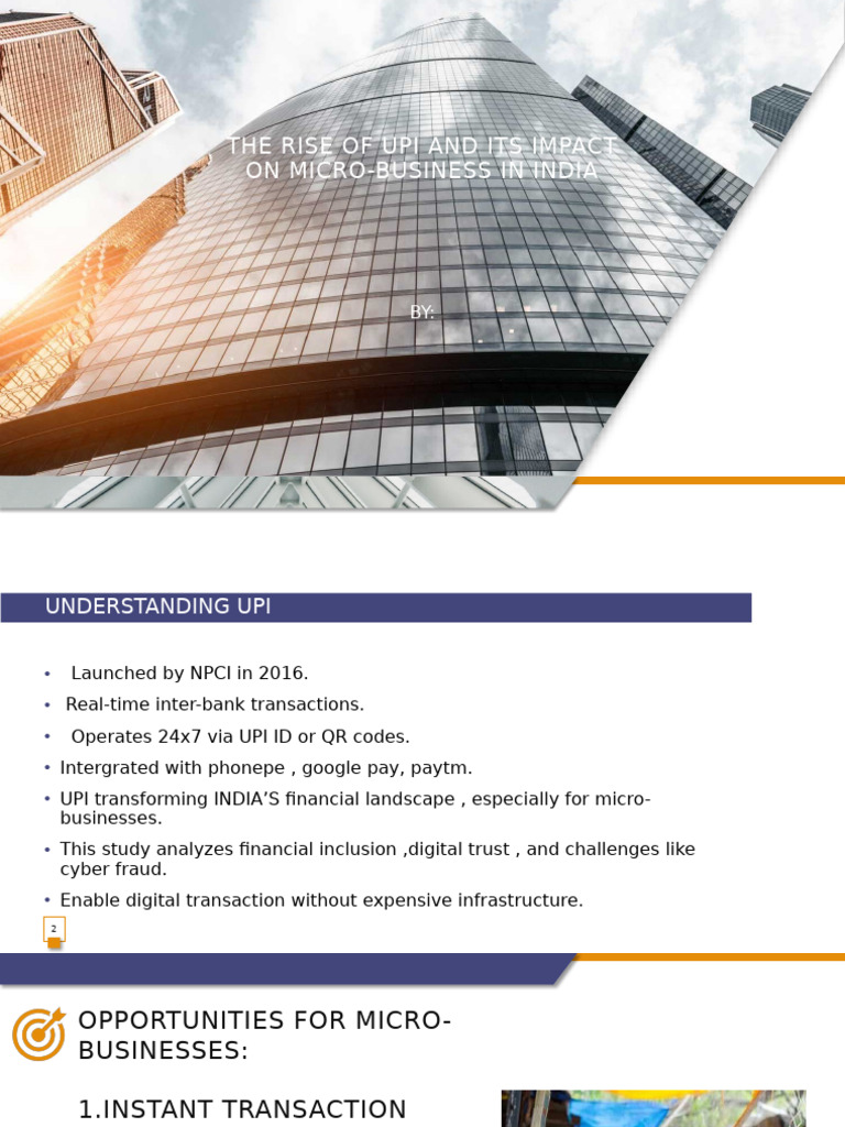 The Rise of Upi and Its Impact On | PDF