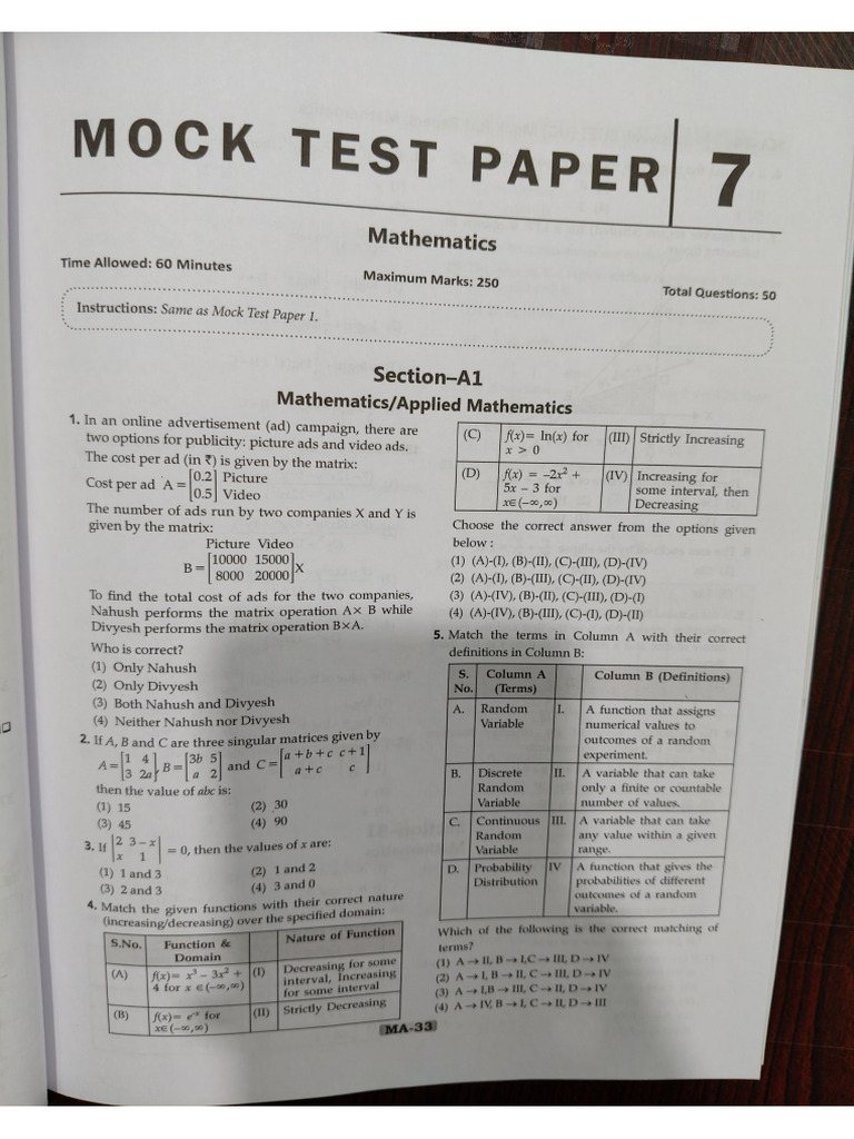 Maths p7 | PDF