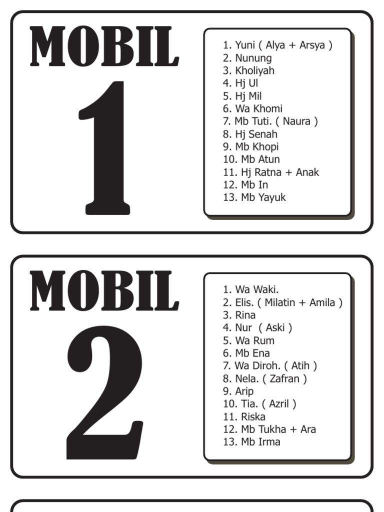 Data Mobil | PDF