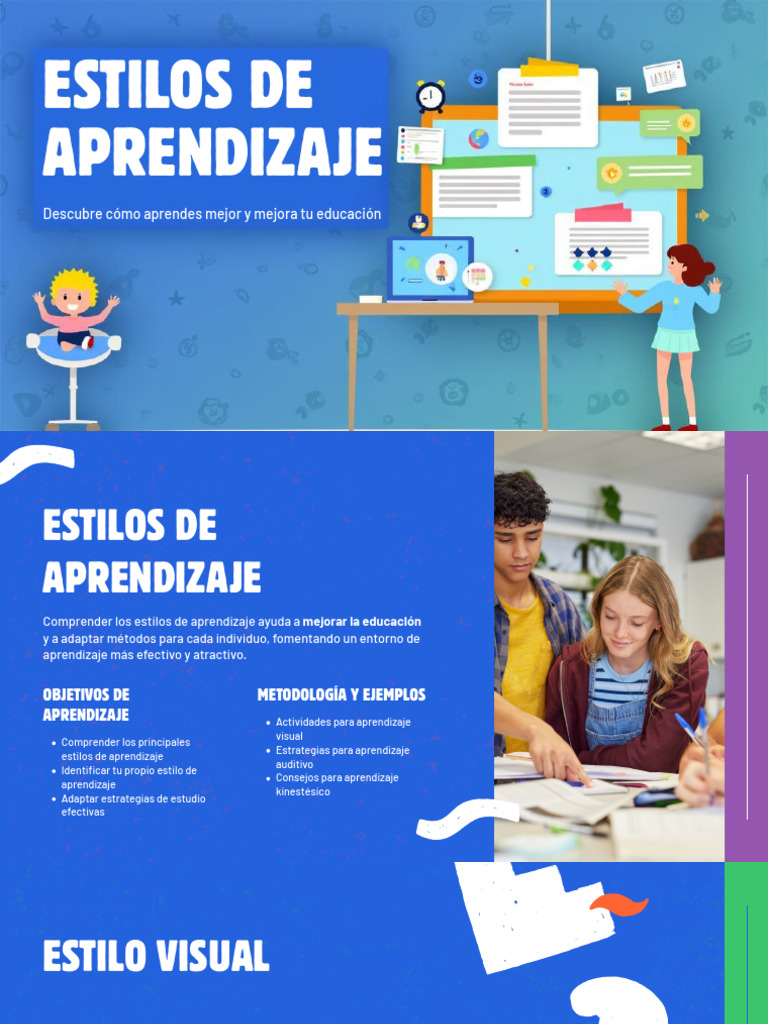Presentation - Estilos de Aprendizaje | PDF | Aprendizaje | Aprendiendo ...