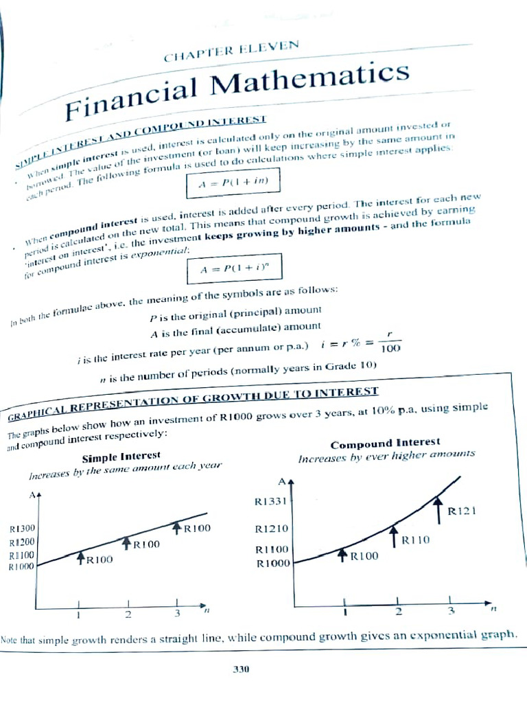 Financial Mathematics | PDF
