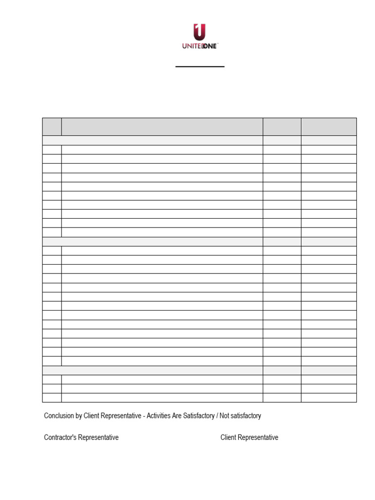 Plaster Works Checklist UOI | PDF