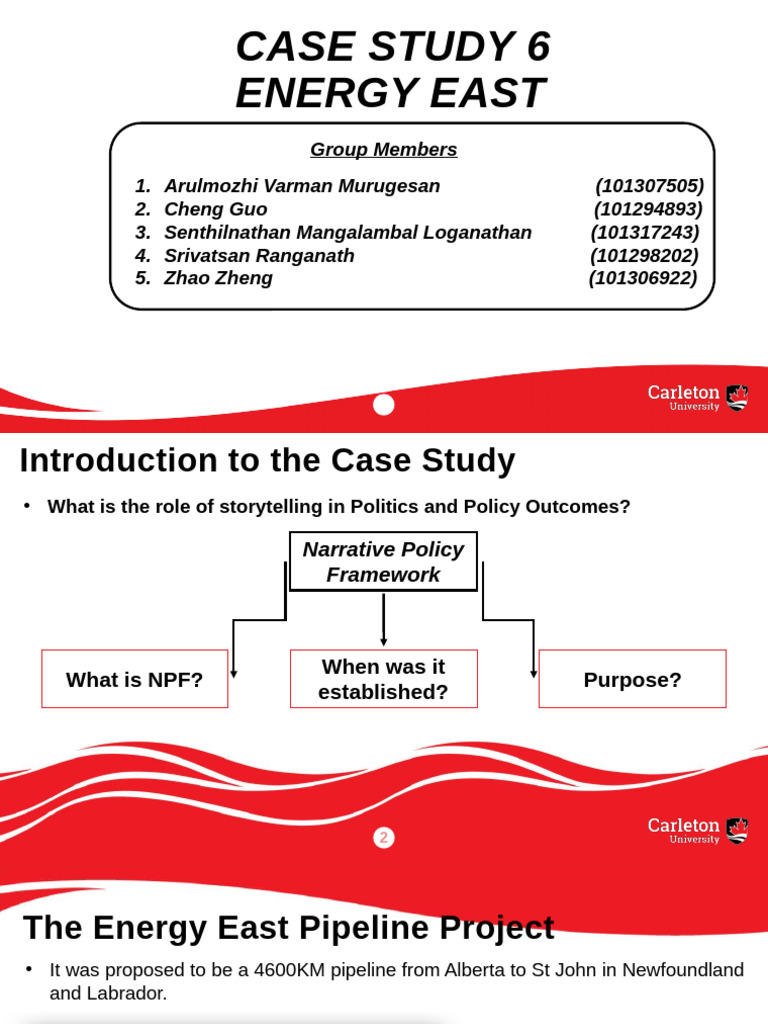 Energy East Pipeline Case Study Analysis | PDF | Climate Change ...