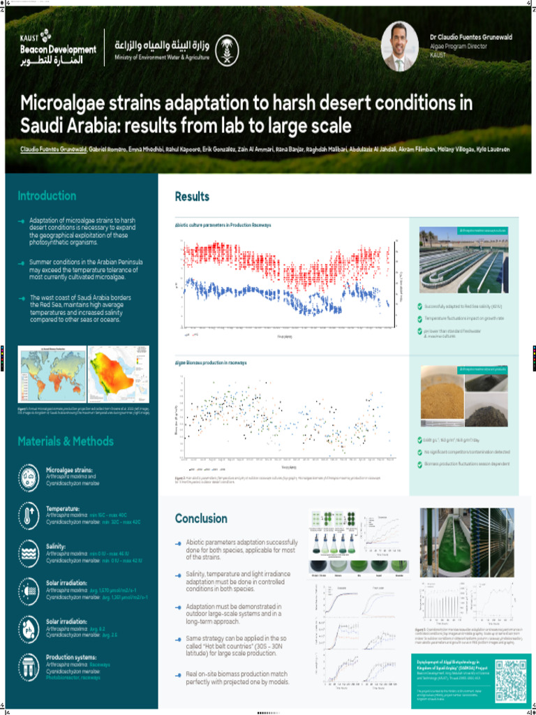 Microalgae Adaptation in Desert Conditions | PDF | Physical Geography ...