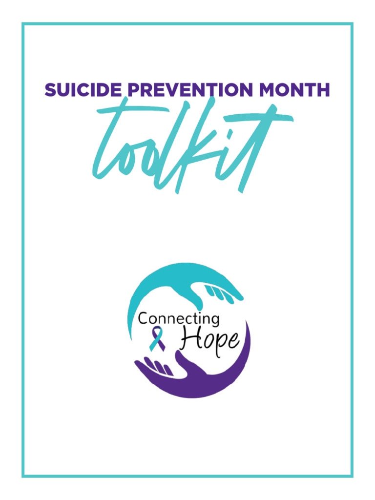 Suicide Prevention Month Toolkit 2020 | PDF | Suicide | Mental Health