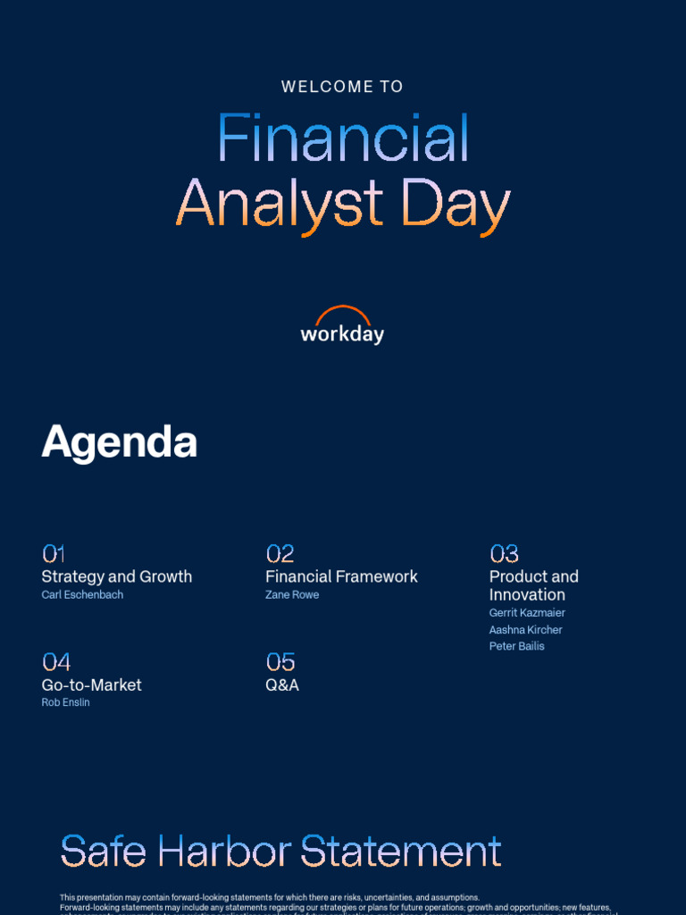 Financial Analyst Day 2025 | PDF | Business | Artificial Intelligence