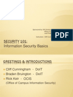 Security 101 - Presentation