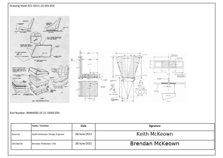Parts Manufacturing Drawing Template | PDF