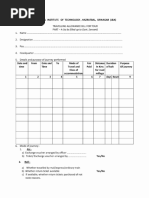 CCL Form | PDF