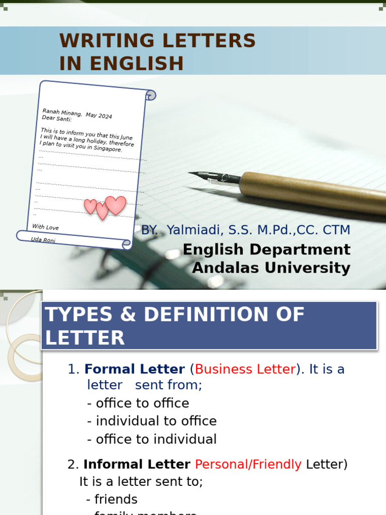Writing Friendly Letters in Tagalog | PDF | Cultural Conventions