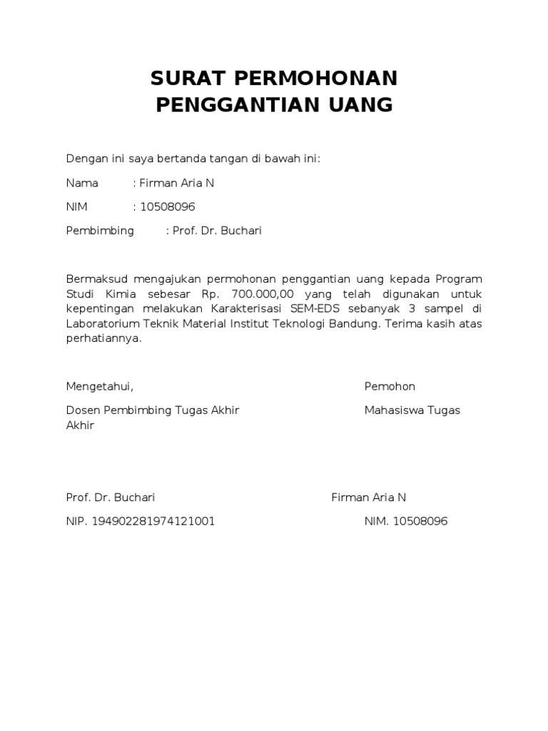 Surat An Penggantian Uang Sem Pelaksanaan penarikan PPN atas reimbursement diatur dalam beberapa surat Dirjen Pajak yang bisa dijadikan acuan untuk menangani masalah reimbursement.