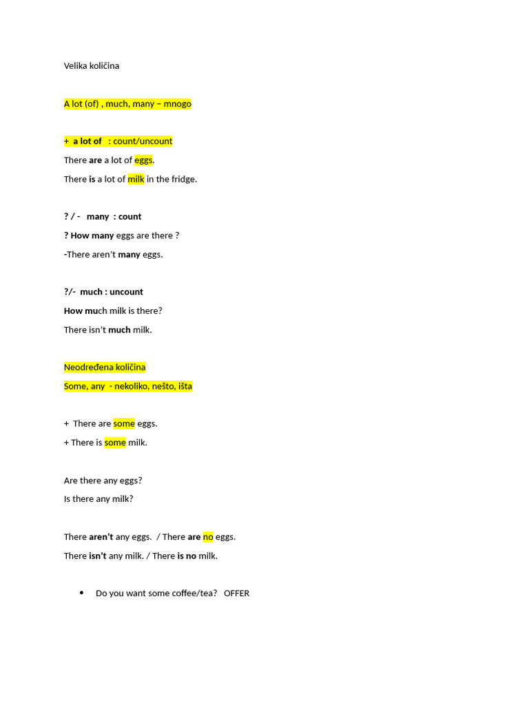 Understanding Quantifiers in English | PDF