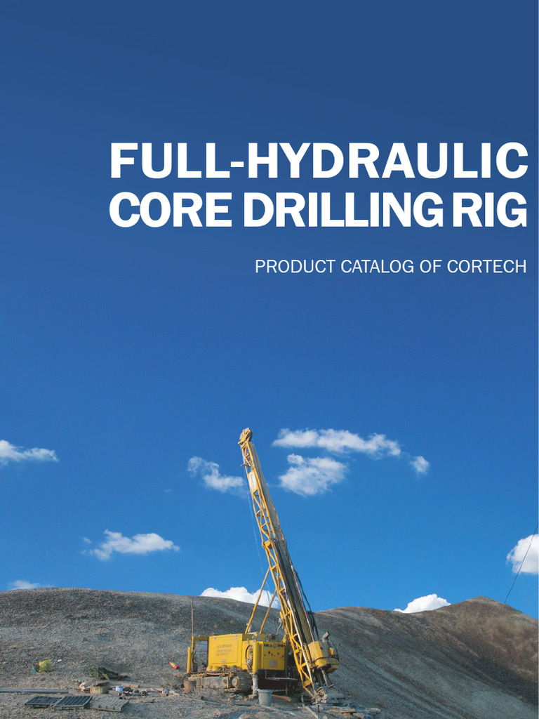 Cortech Full Hydraulic Drilling Rigs Catalog | PDF | Drill | Drilling
