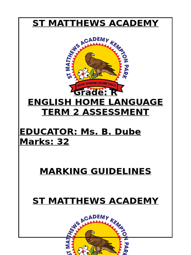 Assessment Covers Grade R | PDF