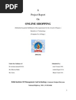 Download Online Shopping Project Report by Amit Verma SN92469239 doc pdf