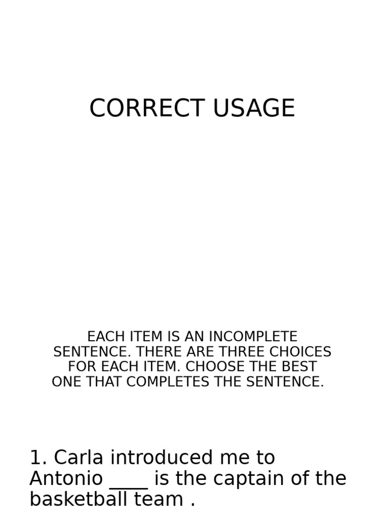Grammar and Usage Correction Guide | PDF | Syntax | Linguistics