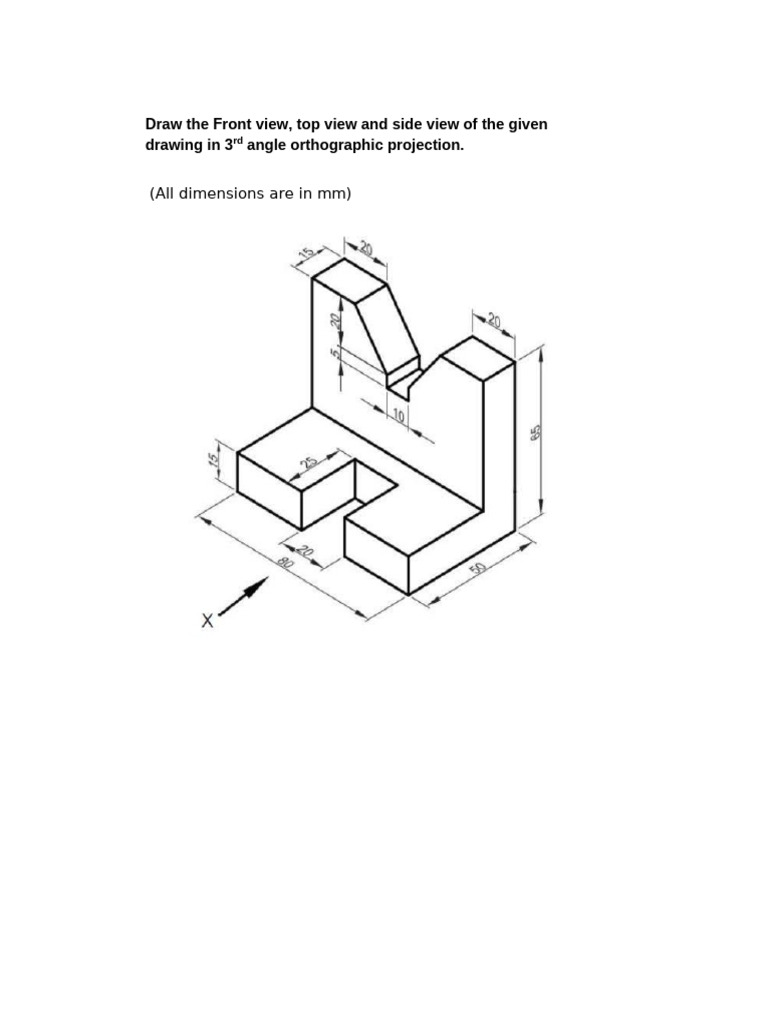 Engineering Drawing Lab 1 | PDF