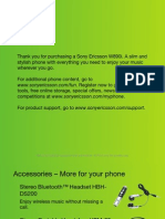 Sony Ericsson w890i Phone Manual