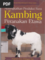 Meningkatkan Produksi Susu Kambing PE