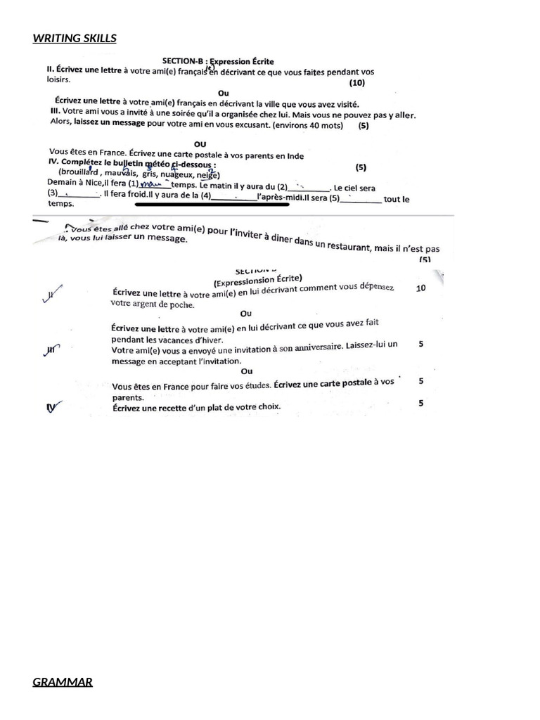 Frech Qs | PDF