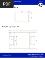 Rugby Field Dimensions and Layout | PDF