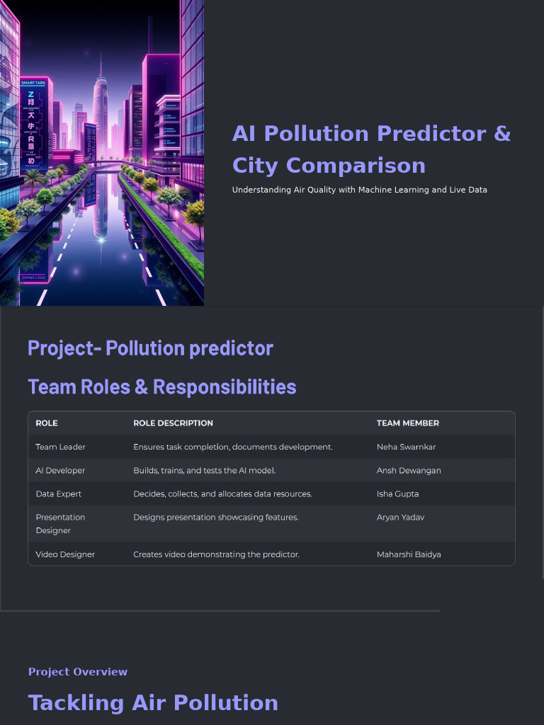 AI-Powered PM2.5 Pollution Tracker | PDF | Artificial Intelligence ...
