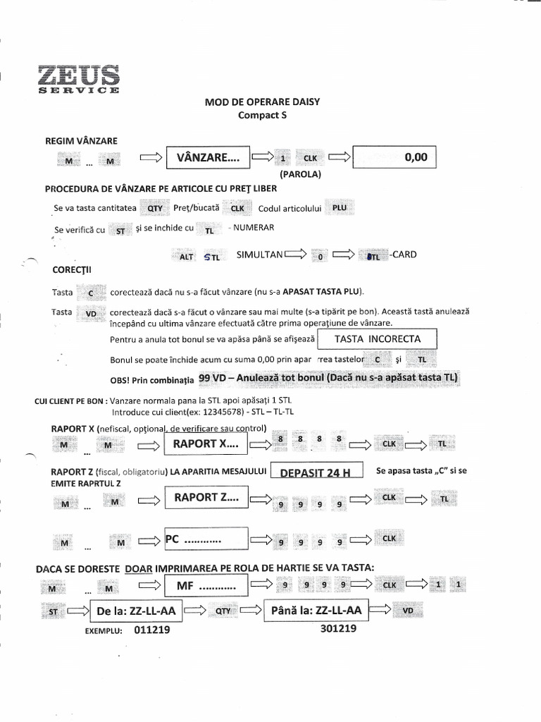Instructiuni Daisy | PDF