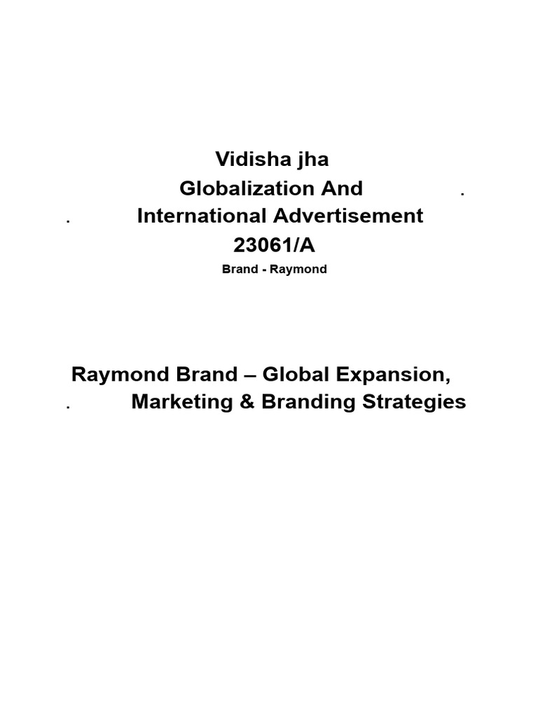 Globalization and International Advertisement Docs | PDF | Advertising ...
