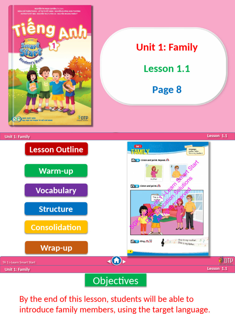 Unit 1 Family - Lesson 1.1 - Page 8 | PDF | Linguistics | Human ...