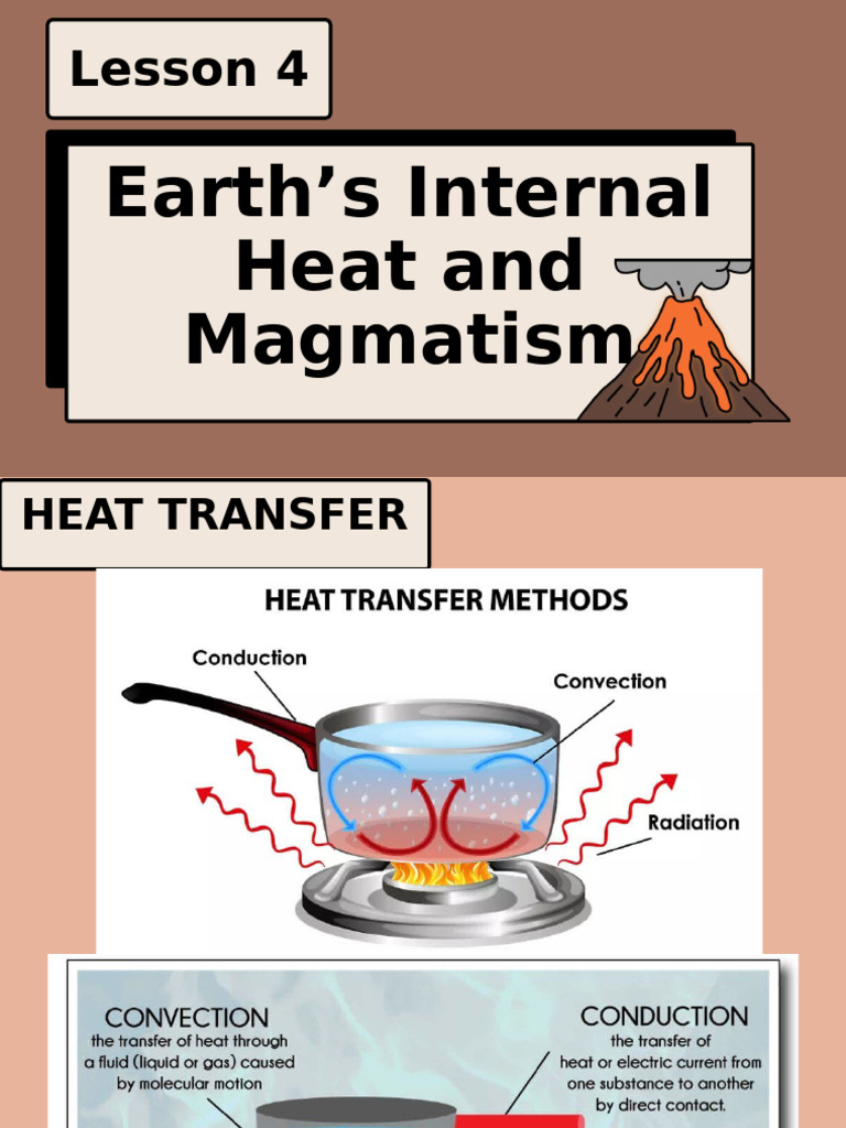 Lesson 4 Earths Internal Heatand Magmatism | PDF | Magma | Earth
