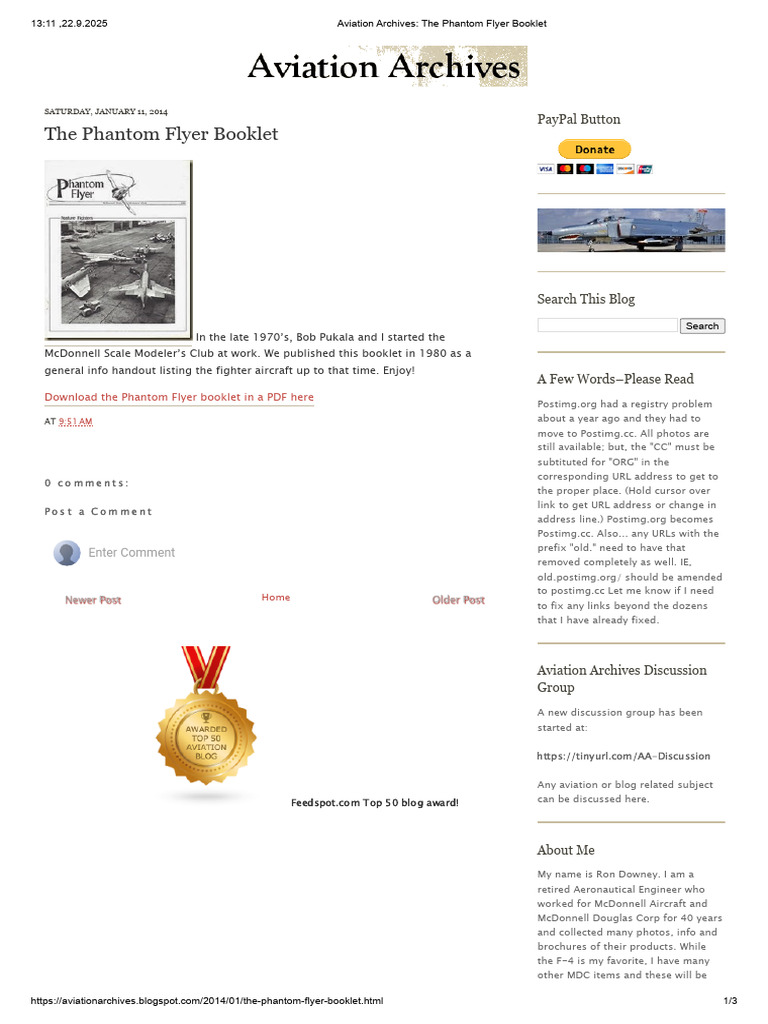 Phantom Flyer Booklet Overview | PDF | Aviation