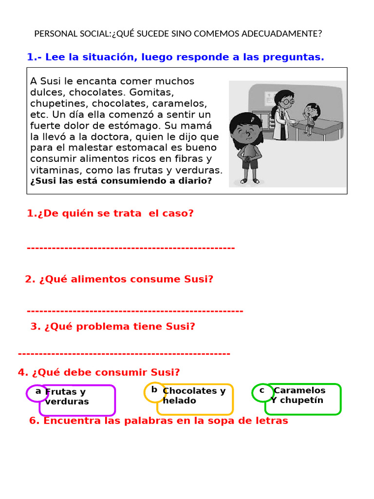 Ps Que Sucede Sino Comemos Adecudamente | PDF