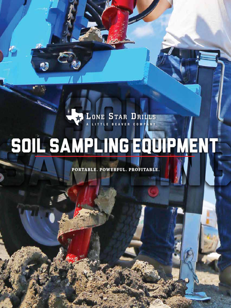 Efficient Soil Sampling Equipment Guide | PDF | Drill | Drilling Rig