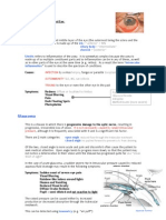 Differential Causes of Red Eye