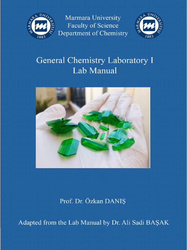 General Chemistry Laboratory I Manual v2 | PDF