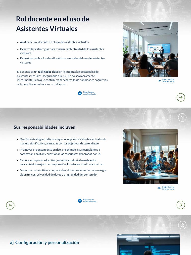 Rol del Docente con Asistentes Virtuales | PDF | Inteligencia ...
