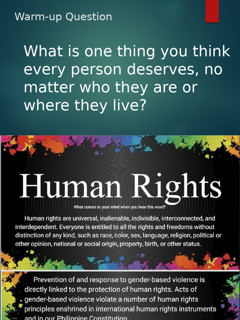 Human Rights | PDF