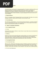 Download Stages of First Lang Acquisition by Kaye Payot-Omapas SN92478349 doc pdf