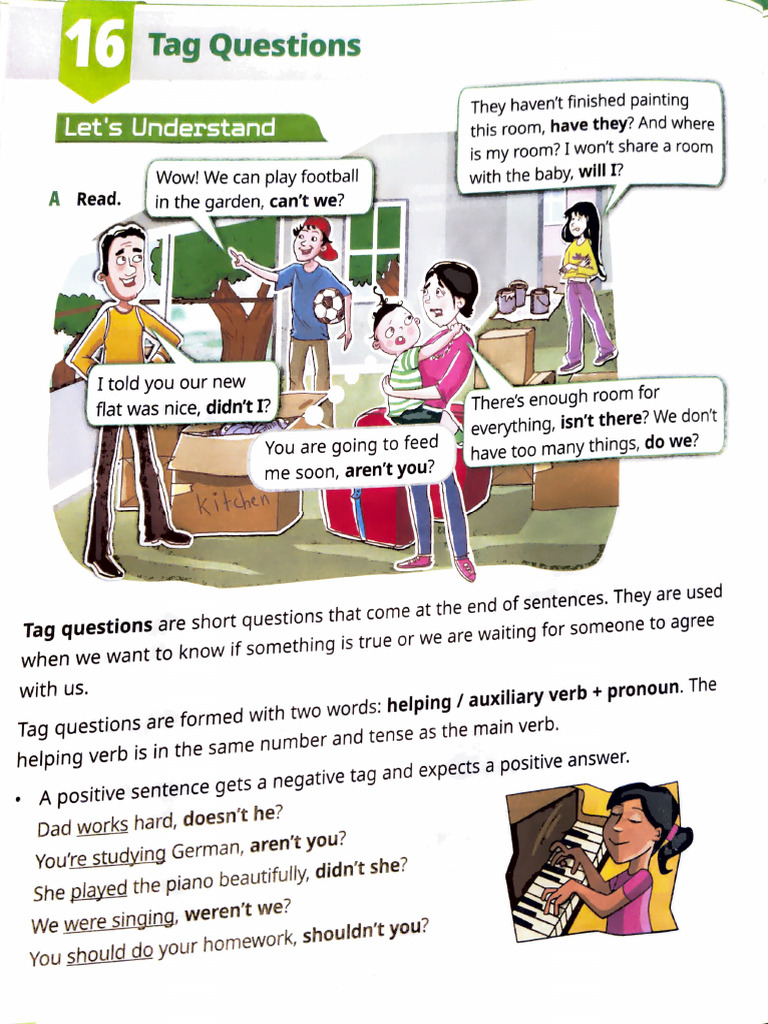Understanding Tag Questions in English | PDF | Semantic Units ...