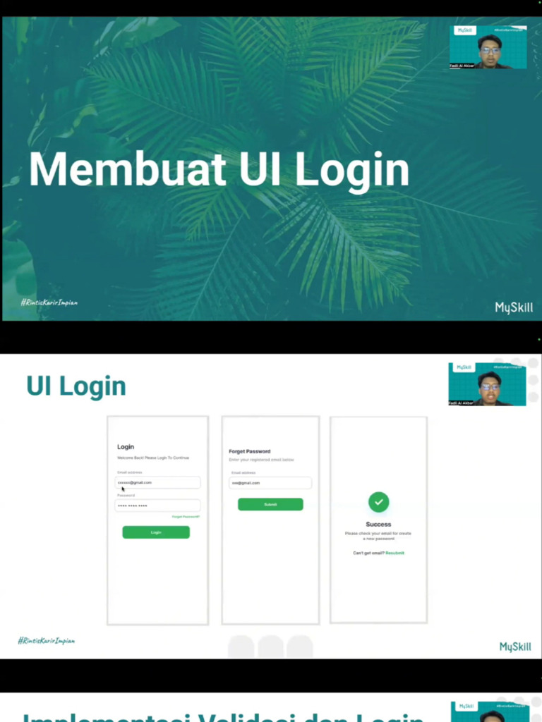 Creating UI For Login and Register 4 | PDF